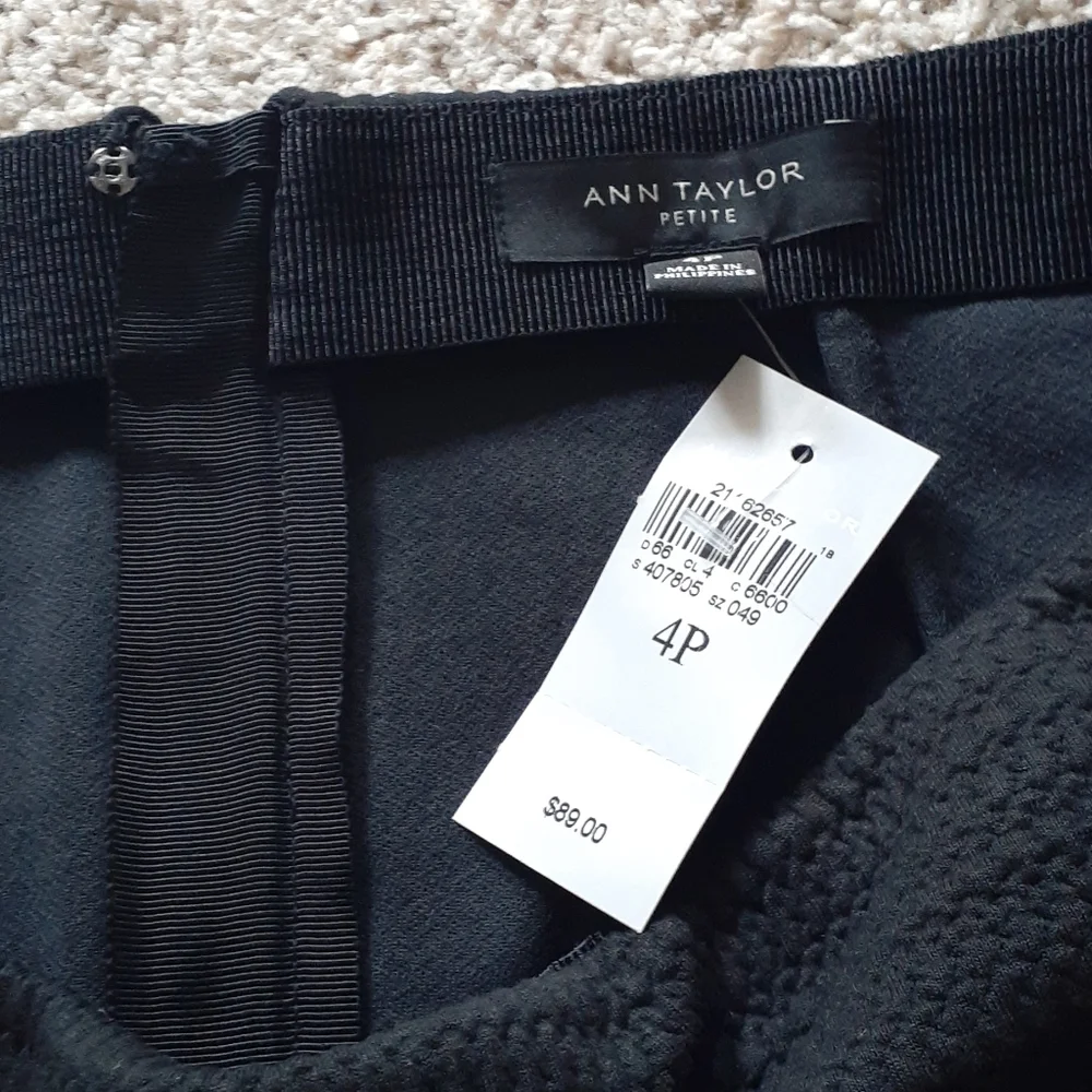 NWT ANN TAYLOR petites sz 4p stretch skirt